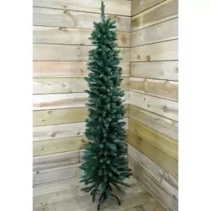 170cm (5.5ft) Premier Pencil Style Slim Christmas Tree in Green