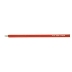 5 Star Office Pencil HB Red Barrel Pack of 12 Pencils
