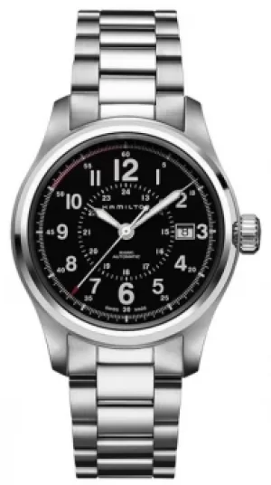 Hamilton Mens Khaki Field Auto 40mm Swiss Made H70595133 Watch