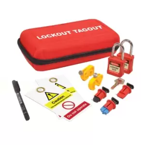 Maintenance Lockout Kit - Supplied in handy carrying case