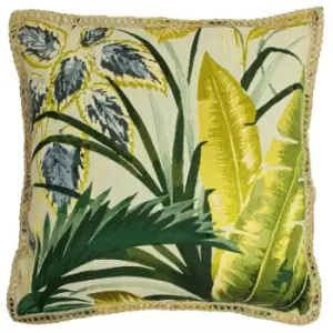 Amazonia Cushion Green / 50 x 50cm / Polyester Filled
