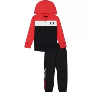 Under Armour Armour Angular Hoodie Set Infant Boys - Red