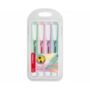 STABILO Swing Cool Pastel Highlighter Pack of 4, Assorted