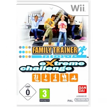 Family Trainer Extreme Challenge Solus Wii Game
