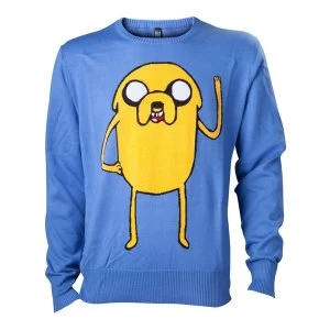 Adventure Time - Jake Mens X-Large Sweatshirt - Blue