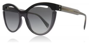 Miu Miu MU01TS Sunglasses Black / Grey 1AB3M1 52mm