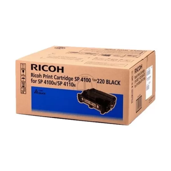 Original Ricoh 407649 Black Laser Toner Ink Cartridge