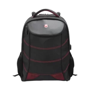 17 Inch Gaming Snake Eye Backpack with USB Connector Black BB-3332R