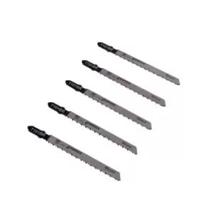 Abacus T101BR Jigsaw Blades for Wood (5 Pack)