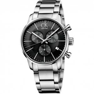 Calvin Klein City Chronograph Watch K2G27143 - Silver