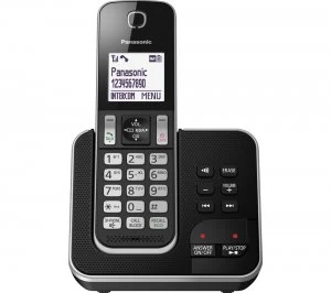 Panasonic KX-TGD620EB Cordless Phone With Answering Machine