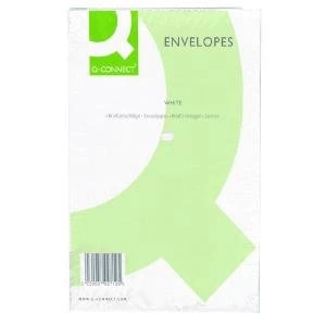 Q-Connect C4 Envelopes Peel and Seal 100gsm White Pack of 250 1P27