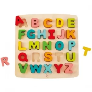 Hape Chunky Alphabet Puzzle Activity Toy