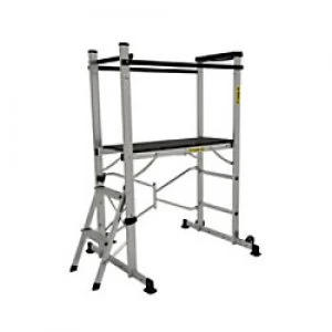 CLIMB-IT Ladder with 2 Steps Aluminium Capacity: 150 kg