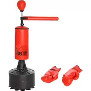 Boxing Punch Bag Stand w/ Rotating Flexible Arm Speed Ball Waterable Base - Homcom