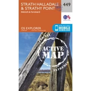 Strath Halladale and Strathy Point by Ordnance Survey (Sheet map, folded, 2015)
