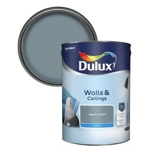 Dulux Denim Drift Matt Emulsion Paint 5L