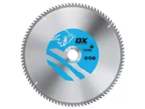 OX Tools OX-TCTA-30030100 OX Alu/Plastic/Laminate Cutting Circular Saw Blade 300mm x 30 x 100T TCG