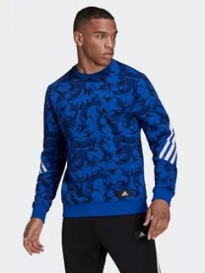 Adidas Sportswear Future Icons Camo Graphic Sweatshirt