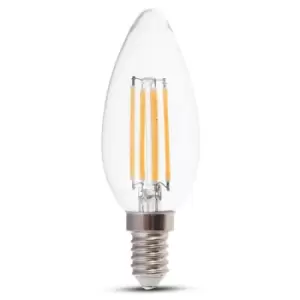 V-Tac 272 Vt-254 Lamp LED 4W Candle Filament 2700K E14