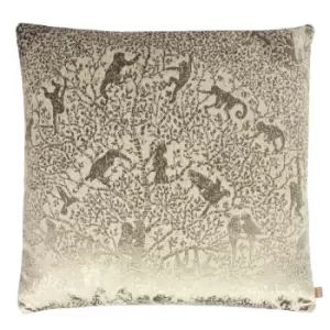 Tilia Exotic Jacquard Cushion Clay, Clay / 55 x 55cm / Polyester Filled