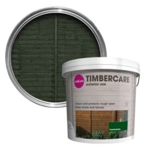 Colours Timbercare Forest green Shed fence stain 5L