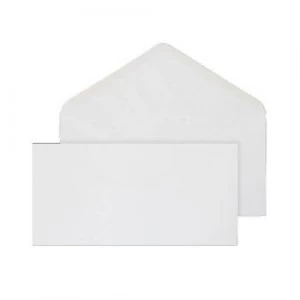 Purely Invitation Envelopes DL Gummed 110 x 220 mm Plain 90 gsm White Pack of 1000