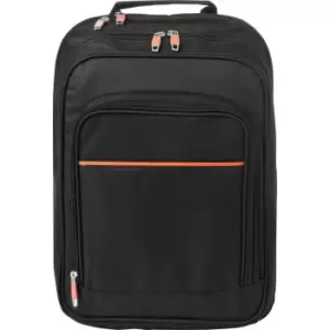 Avenue Harlem 14 Laptop Backpack (28 x 13 x 40 cm) (Solid Black)