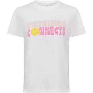 French Connection Everything Connects T-Shirt - White