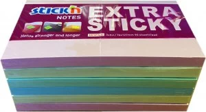 Stickn Extra Sticky 76x7127mm Pastel Assorted PK6