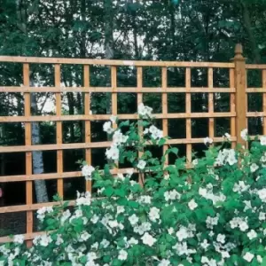 Forest 6' x 4' Heavy Duty Square Garden Trellis Fence Panel (1.83m x 1.22m)