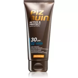 Piz Buin Active & Protect Sun Lotion High SPF30 100ml