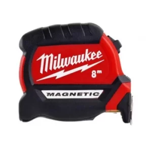 Milwaukee Hand Tools GEN III Magnetic Tape Measure 8m (Width 27mm) (Metric only)