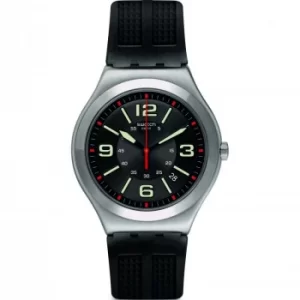 Swatch Black Grid Watch