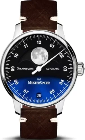 MeisterSinger Watch Stratoscope Moon Phase
