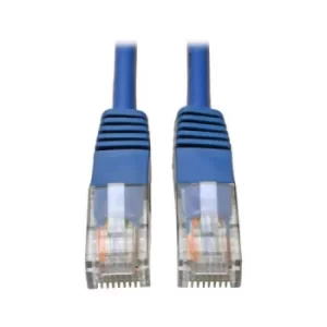 Tripp Lite Cat5e 350 MHz Molded UTP Ethernet Patch Cable RJ45 Blue 5ft