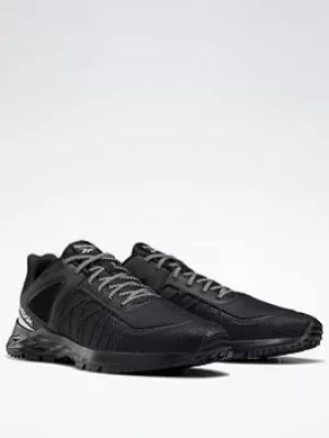 Reebok Astroride Trail 2.0 Shoes, Grey/Red/Black, Size 10.5, Men