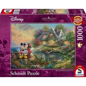 Thomas Kinkade: Disney Mickey Mouse Jigsaw Puzzle - 1000 Pieces