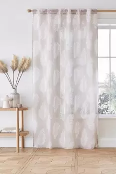 'Palm Leaf' Curtain Panel