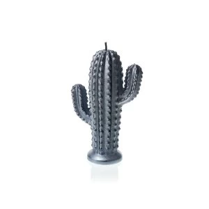 Steel Small Cactus Candle