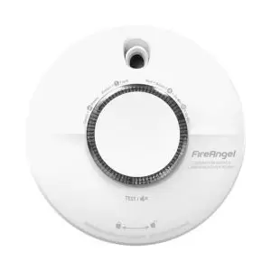Fireangel Scb10-R Optical Smoke & Carbon Monoxide Alarm With 10-Year Lifetime Battery White