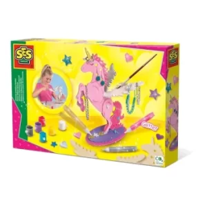 SES CREATIVE Childrens Unicorn Jewellery Holder, Unisex, Five Years and Above, Multi-colour (14675)