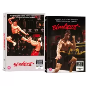 Bloodsport Limited Collectors Edition 4K Ultra HD Mediabook Artwork A (includes Bluray)