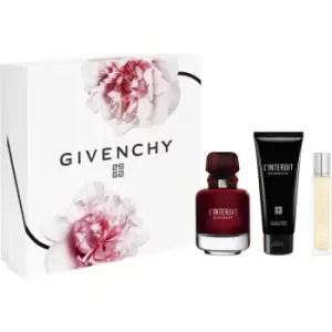 Givenchy L'Interdit Rouge gift set for women