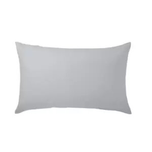 Helena Springfield Brushed Cotton Pair of Standard Pillowcases, Silver