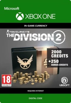 Tom Clancys The Division 2 2250 Premium Credits Xbox One