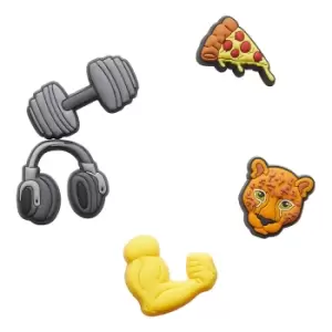 Pack of 5 Jibbitz Get Swole Charms