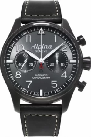 Mens Alpina Startimer Pilot Automatic Chronograph Watch AL-860GB4FBS6