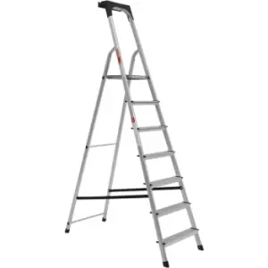 Rhino 7 Step Platform Ladder with Tool Tray