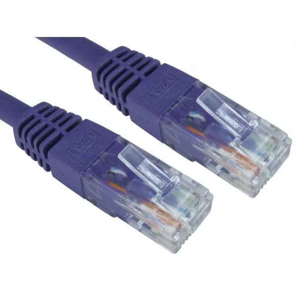 Cables Direct 1m CAT6 Patch Cable (Violet)
